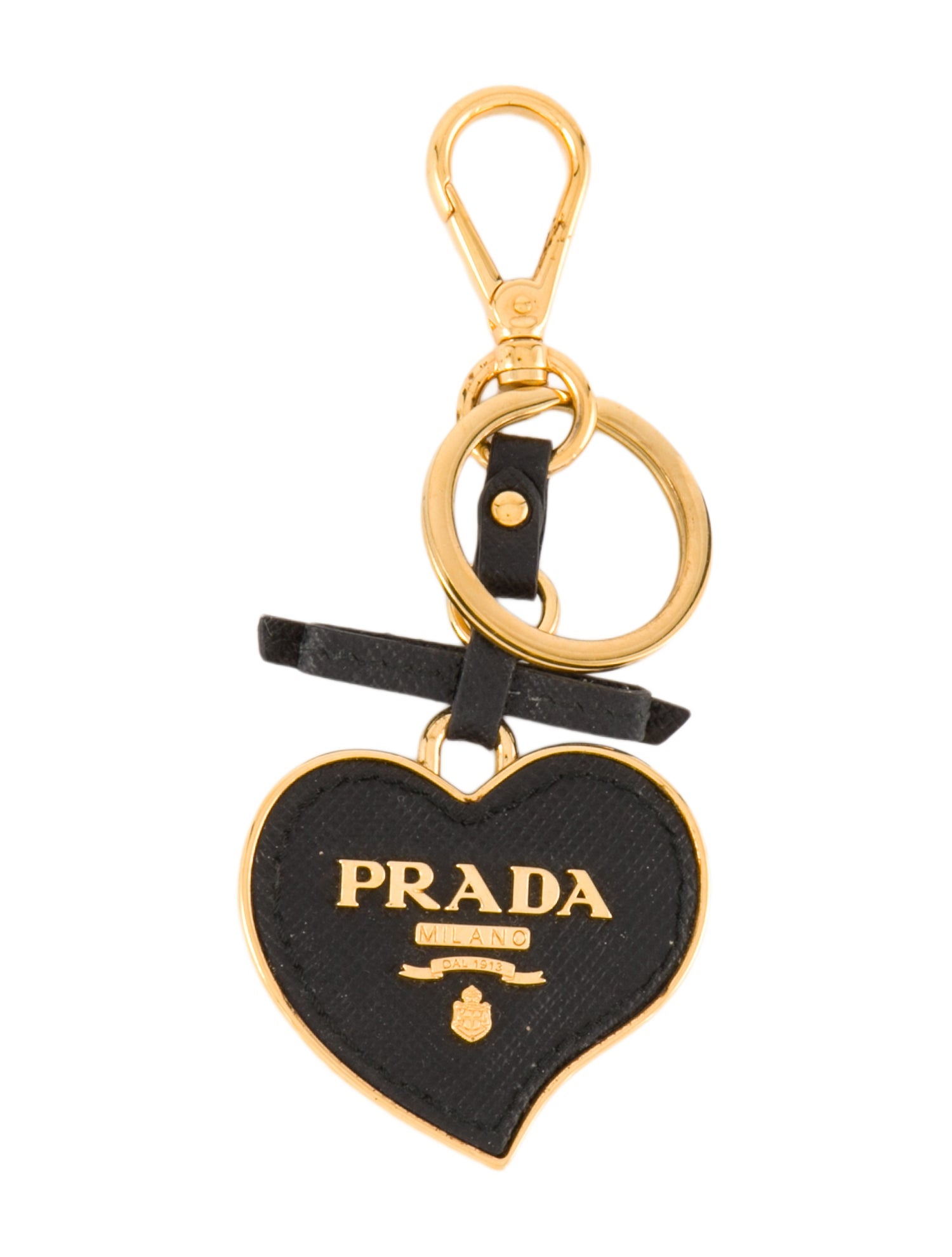 Prada Heart Keychain