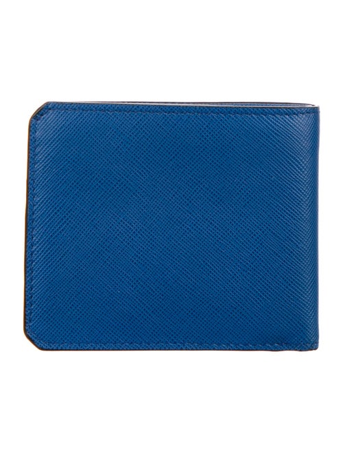 Prada Saffiano Metal Leather Bifold Wallet