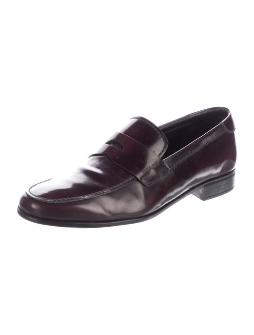Prada Leather Dress Loafers