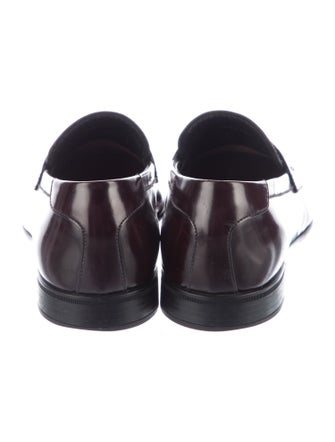 Prada Leather Dress Loafers