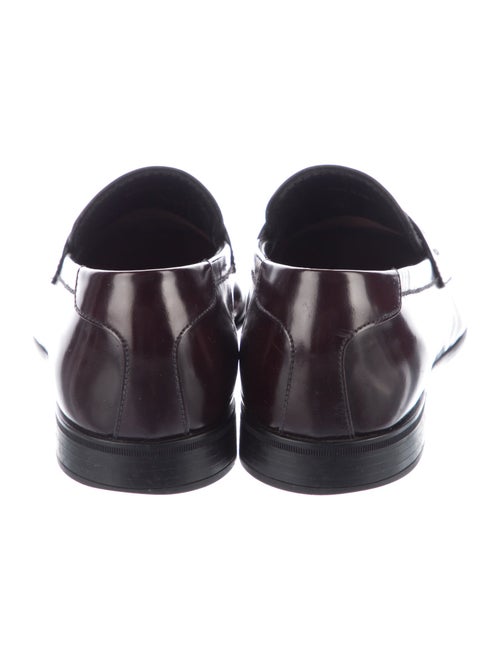 Prada Leather Dress Loafers