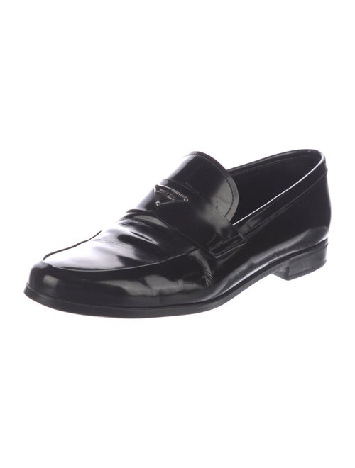 Prada Leather Dress Loafers