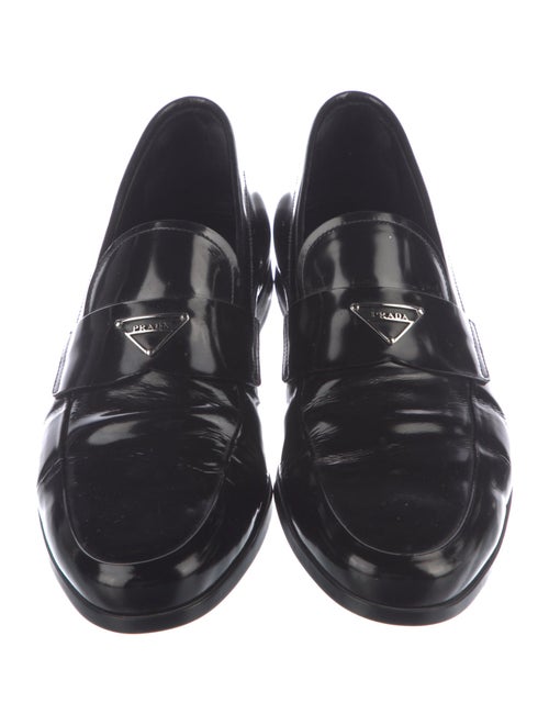 Prada Leather Dress Loafers
