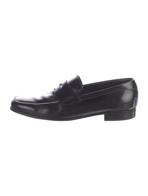 Prada Leather Dress Loafers