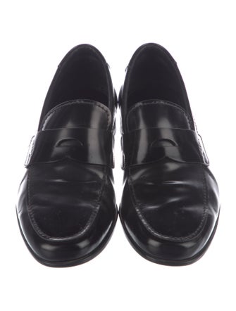 Prada Leather Dress Loafers