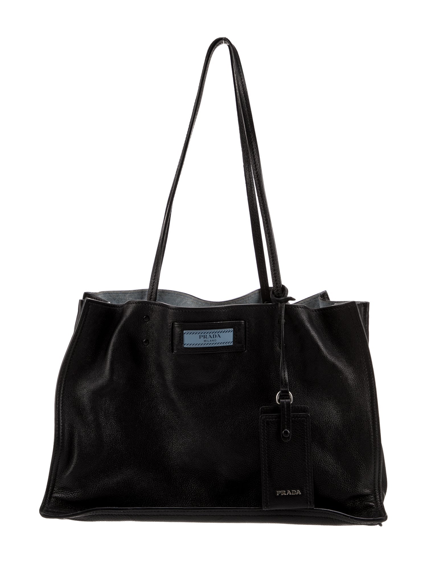 Prada Glace Calf Leather Etiquette