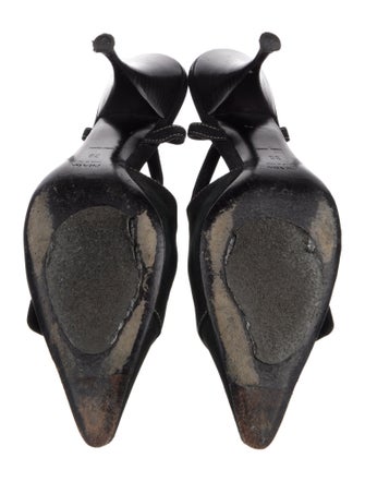 Prada Suede Slingback Pumps
