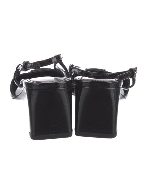 Prada Patent Leather Slingback Pumps