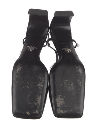 Prada Patent Leather Slingback Pumps