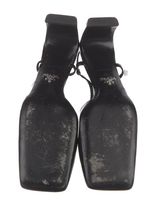 Prada Patent Leather Slingback Pumps