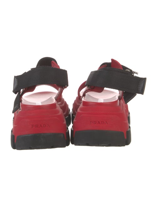 Prada Leather Slingback Sandals