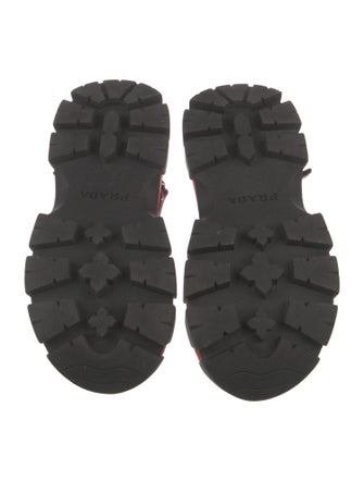 Prada Leather Slingback Sandals