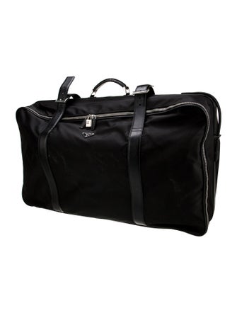 Prada Saffiano Leather Weekender Bag