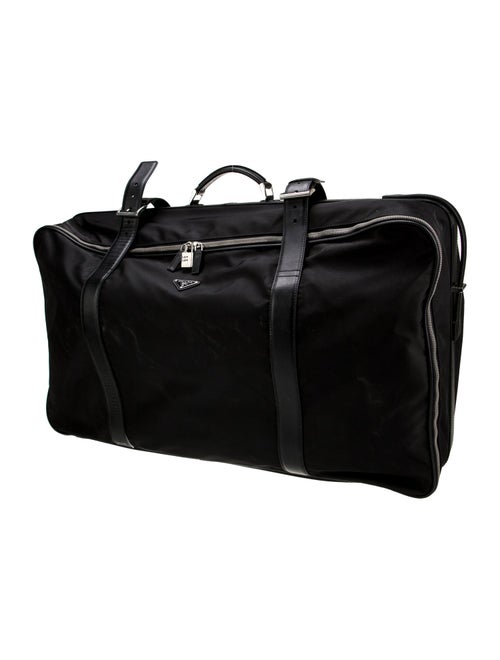 Prada Saffiano Leather Weekender Bag