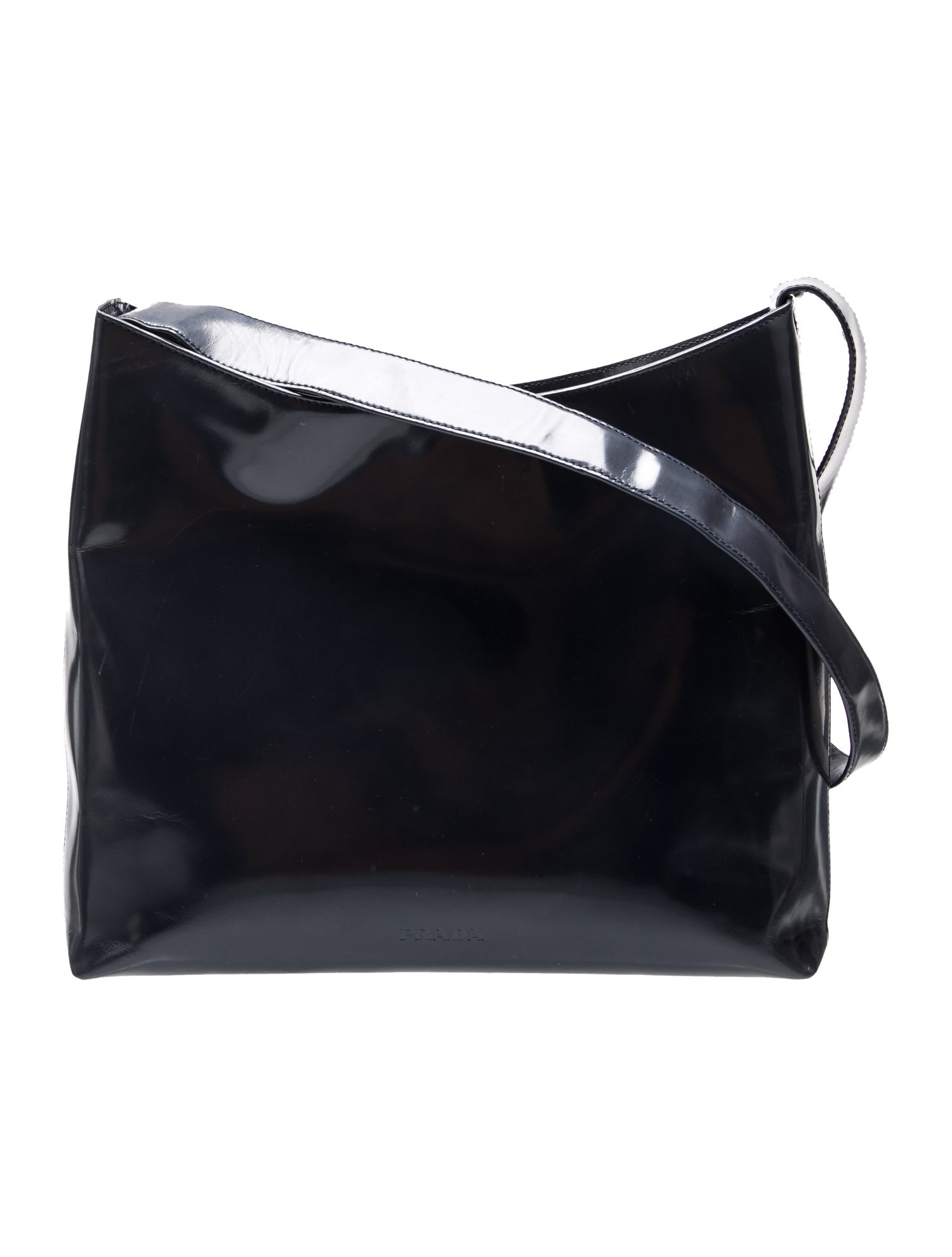 Prada Spazzolato Leather Crossbody Bag