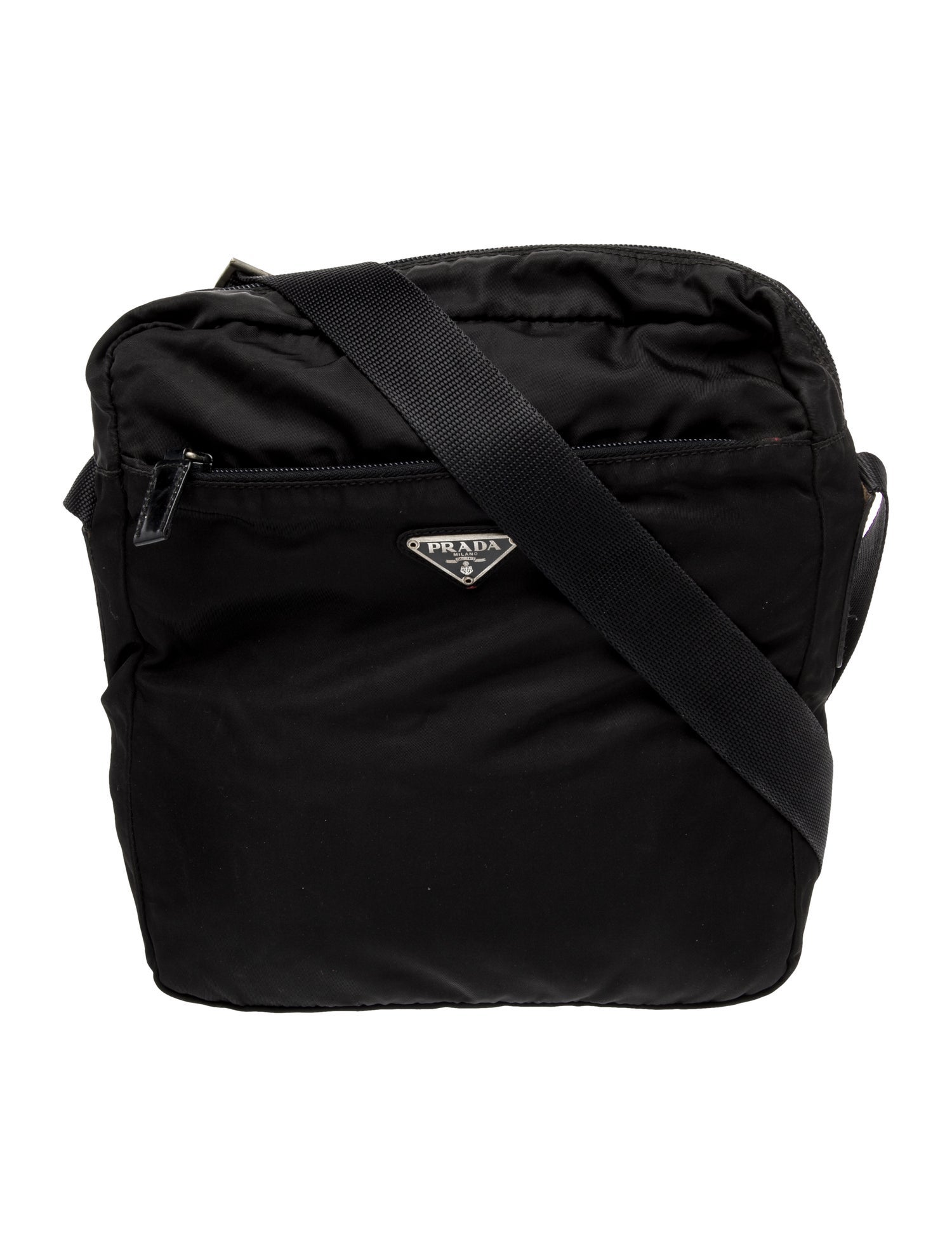 Prada Tessuto Nylon Messenger Bag