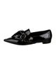 Prada Patent Leather Colorblock Pattern Loafers