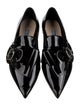 Prada Patent Leather Colorblock Pattern Loafers