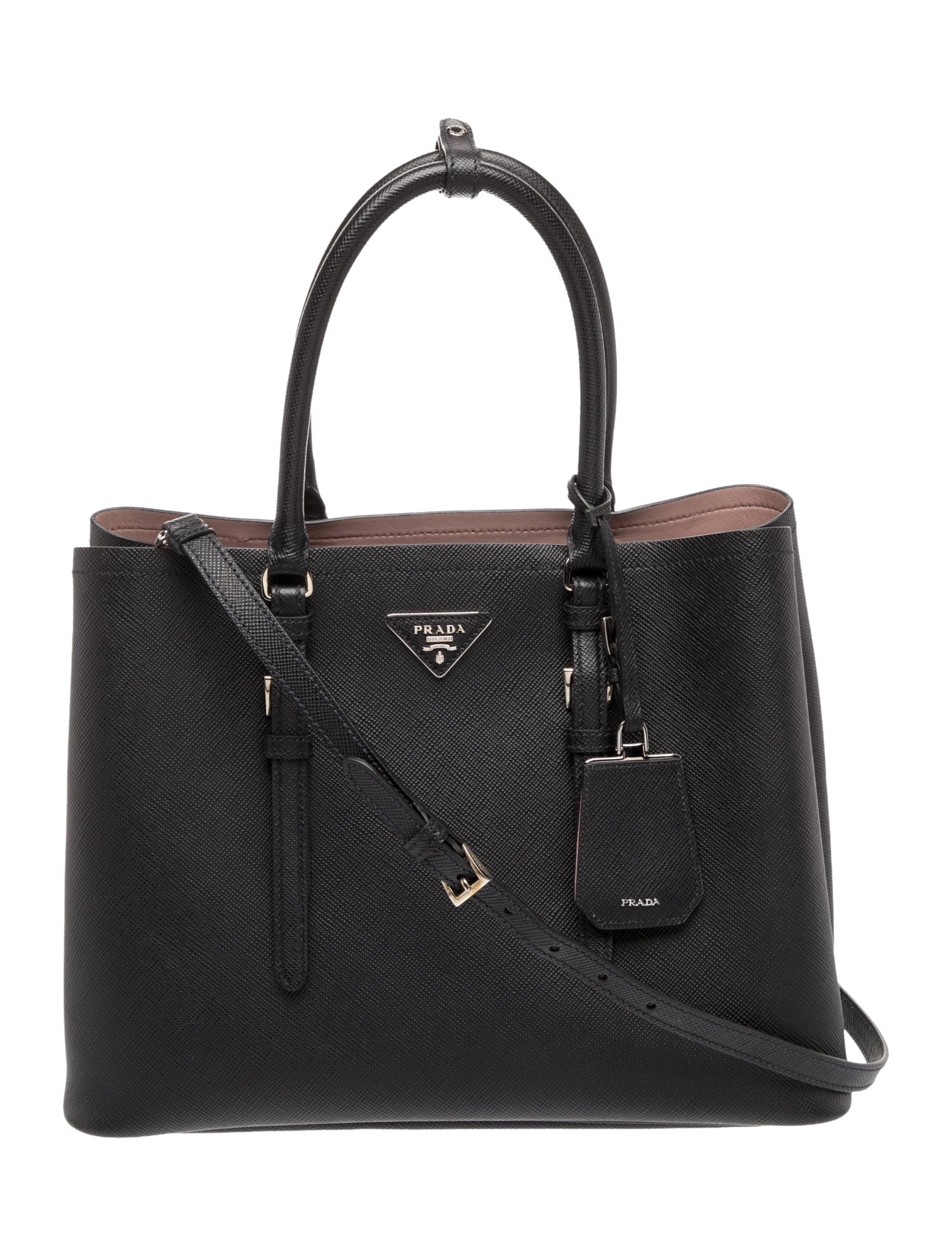Prada Signature Double Bag Medium