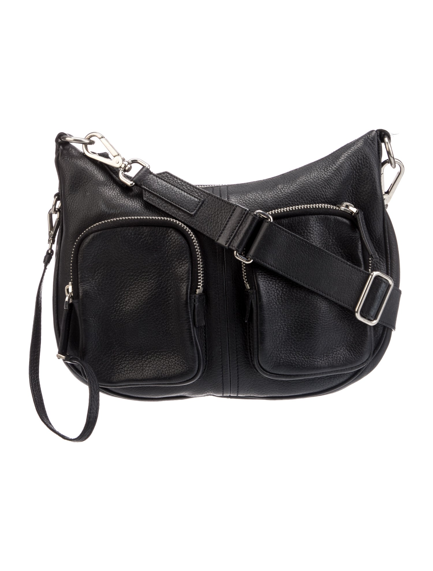 Prada Leather Messenger Bag