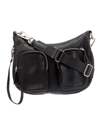 Prada Leather Messenger Bag