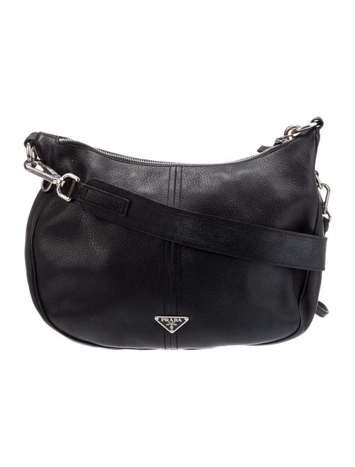 Prada Leather Messenger Bag