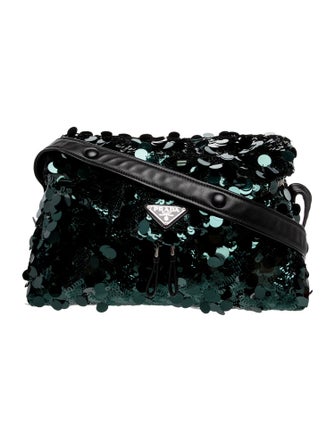 Prada Satin Paillettes Signaux