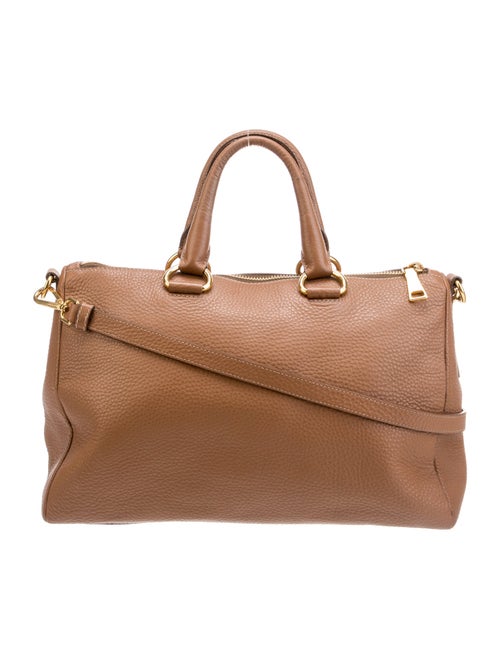 Prada Vitello Daino Leather Top Handle Bag