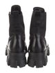 Prada Leather Combat Boots