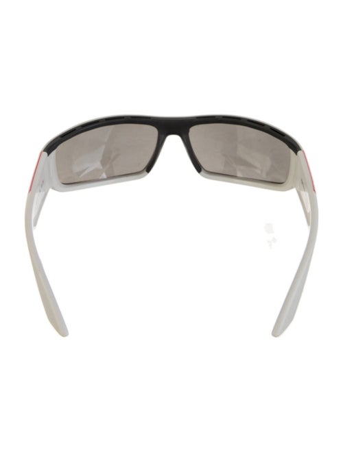 Prada Shield Mirrored Sunglasses