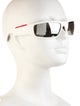 Prada Shield Mirrored Sunglasses