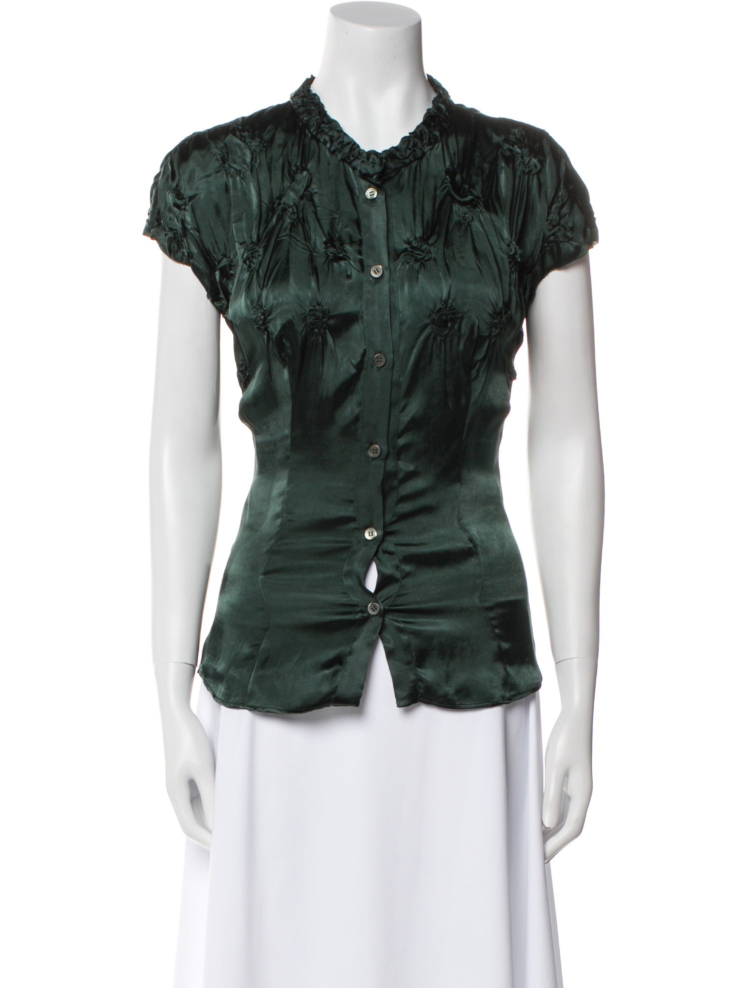 Prada Vintage 2008 Button-Up Top