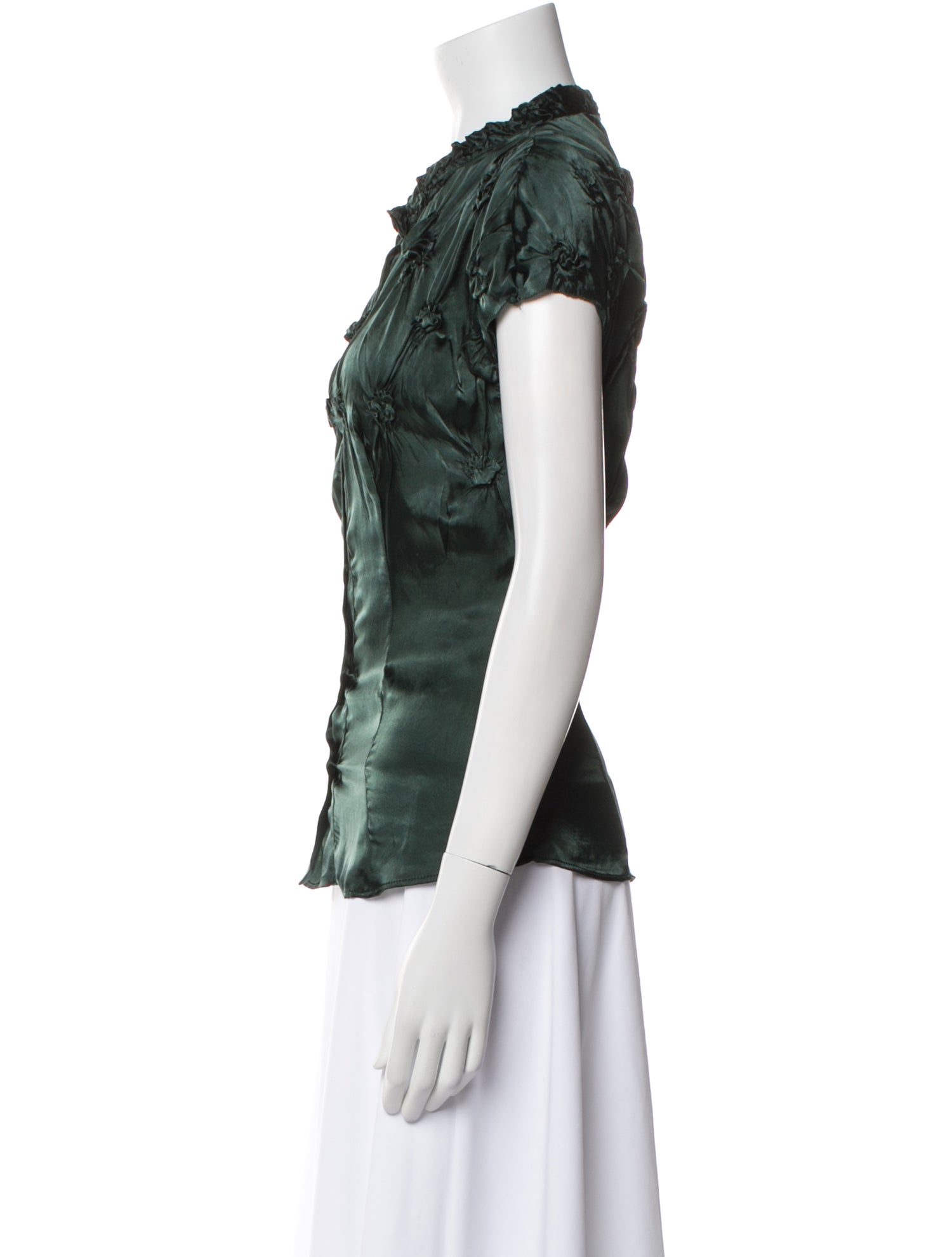 Prada Vintage 2008 Button-Up Top