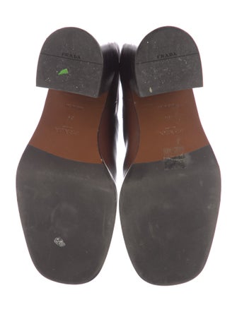 Prada Leather Chelsea Boots