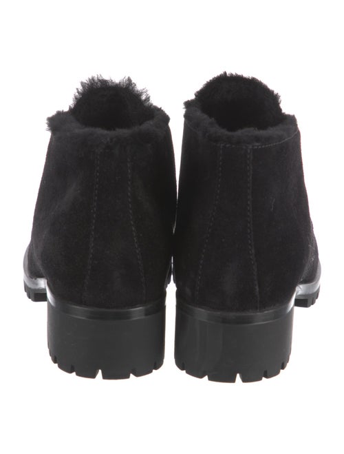 Prada Suede Lace-Up Boots