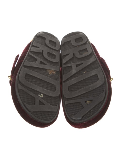 Prada Velvet Mules