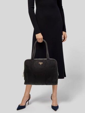 Prada Tessuto Nylon Shoulder Bag