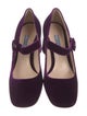 Prada Velvet Pumps