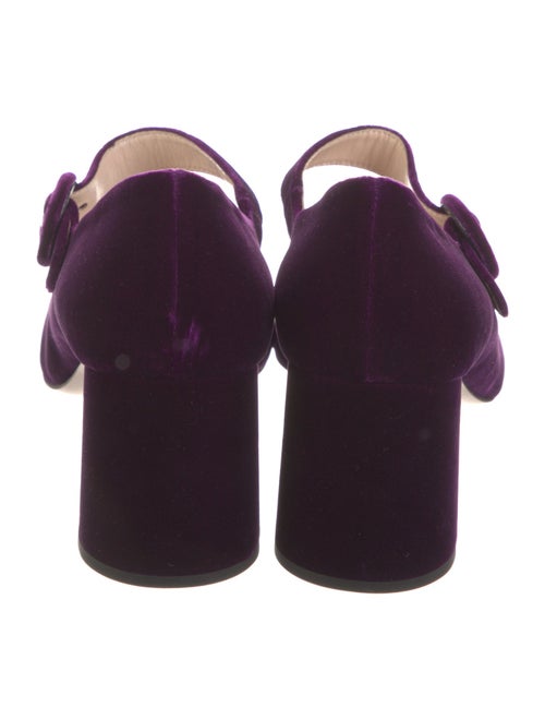 Prada Velvet Pumps