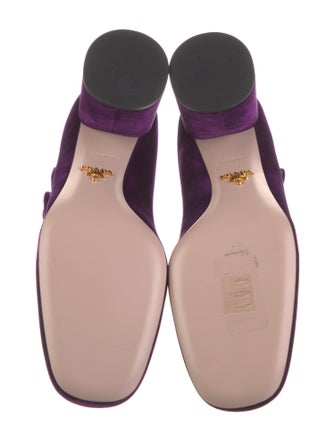 Prada Velvet Pumps
