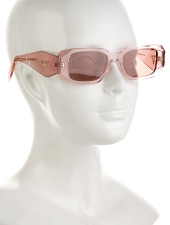 Prada Square Tinted Sunglasses
