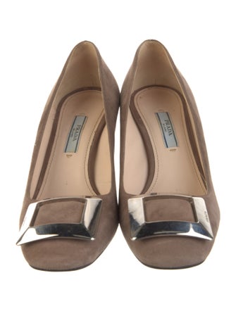 Prada Suede Pumps