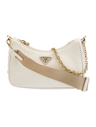 Prada Enameled Metal Triangle Re-Edition 2005 Mini