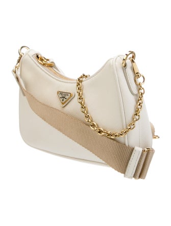 Prada Enameled Metal Triangle Re-Edition 2005 Mini