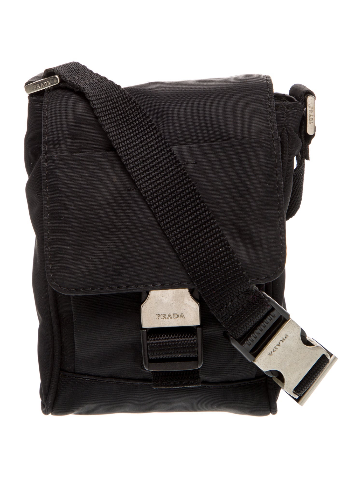 Prada Tessuto Nylon Messenger Bag