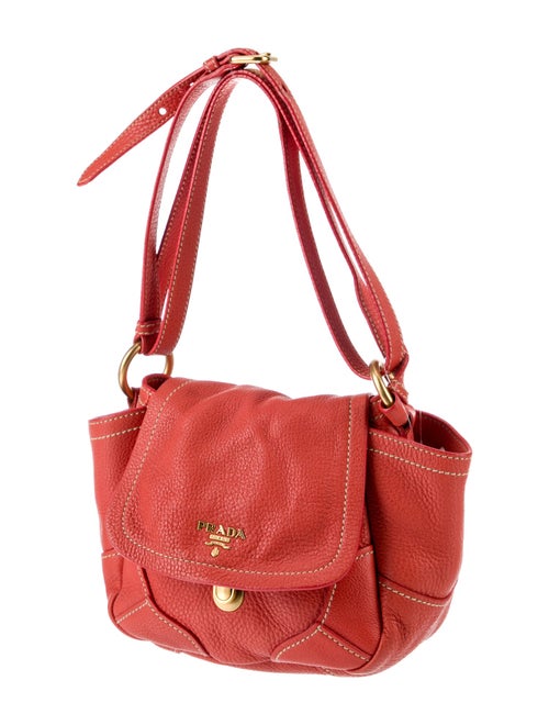 Prada Vitello Daino Leather Shoulder Bag