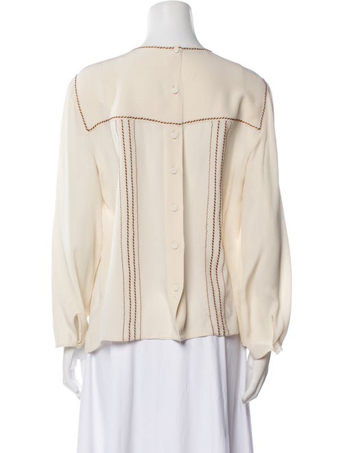 Prada 2015 Crew Neck Blouse