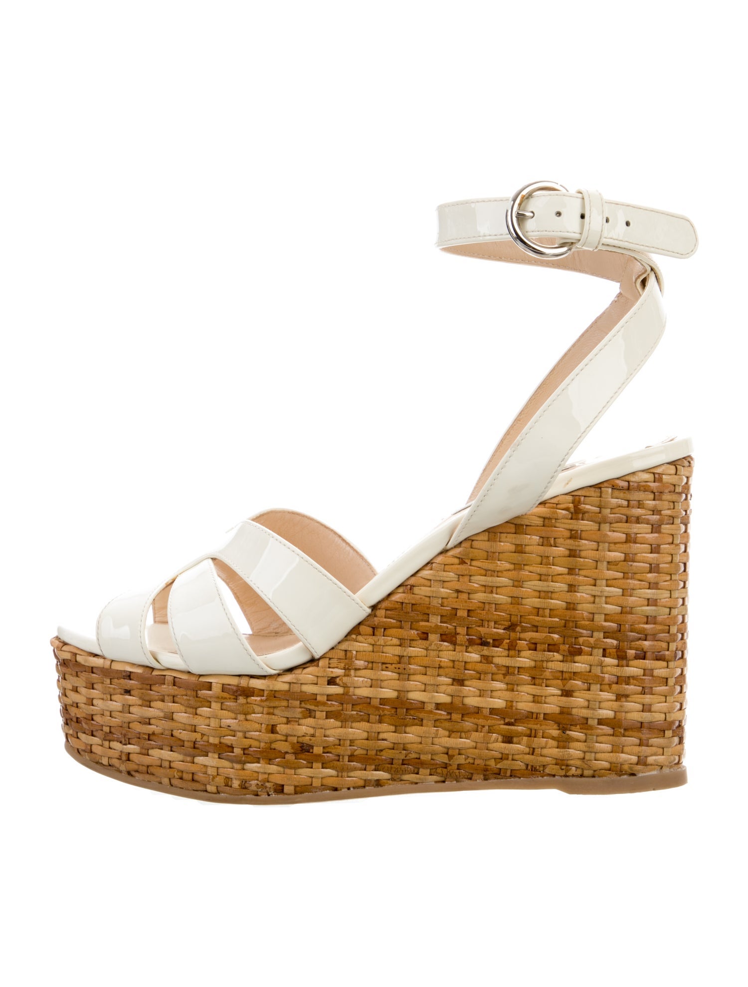 Prada Patent Leather Espadrilles