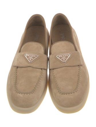 Prada Suede Loafers