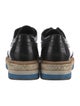 Prada Patent Leather Espadrille Sneakers